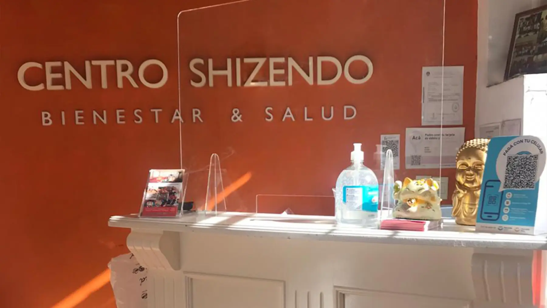 Recepción de Centro Shizendo